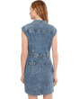 Ruth- Denim Front Dress With Flared Sleeve