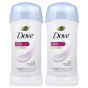Dove, дезодорант-антиперспирант, в виде порошка, 2 тюбика по 74 г (2,6 унции)