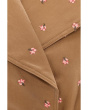 Cropped Belted Trench Coat