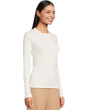 Slim Fit Ribbed Cotton T-Shirt