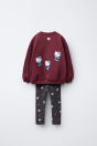 Zara КОМПЛЕКТ ТОЛСТОВОК И ЛЕГГИНСОВ - HELLO KITTY SANRIO 529285148-681-18