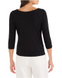 3/4 Sleeve Ballet Boat Tee