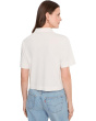 Elbow Sleeve Button Down Tee