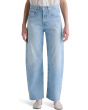 Hattie High-Rise Barrel in Allusion Destructed