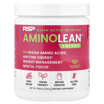 RSP Nutrition, AminoLean® Energy, со вкусом арбуза, 246 г (8,68 унции)
