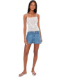 Analeigh Mid-Rise Utility Shorts in Gold Mountain