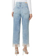 Heart And Soul Baxter Denim Jeans With Rhinestone Fringe Detail