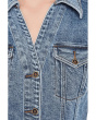 Ruth- Denim Front Dress With Flared Sleeve