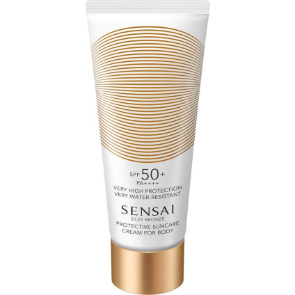 SENSAI Шелковистый бронзовый защитный солнцезащитный крем для тела SPF 50+ - 150 мл