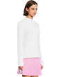 Textured Waffle Knit Full-zip Jacket