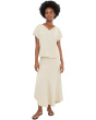 Rumba Linen Split Neck Tee
