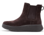 F-Mode Stitch Warm Suede Chelsea Boots