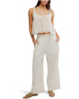 Day's End Cotton-Linen Pull-On Pants