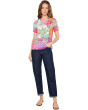 The Janie Favorite Short Sleeve V-Neck Swing Tee