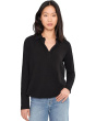 Long Sleeve Easy Polo Tee