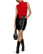 Broadway Leather Skirt