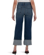 Sienna High-Rise Straight Leg-Roll Up Patch Pocket in Serene