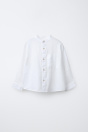 Zara РУБАШКА ИЗ 100% льна 498569950-712-18