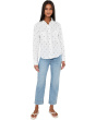 Liv High-Rise Relaxed Crop Skinny Jeans with Wide Hem 27in Inseam