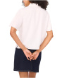 Flutter Sleeve Collar Button-Down