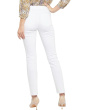 Sheri Ankle Fray Hem in Optic White