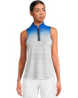 Flux Print Sleeveless Top
