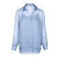 Designer-Bluse+Top, hellblau