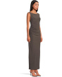 Sleeveless Shirred Waist Gown