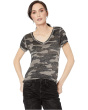 Camo Burnout Tee