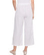 Petite Organic Linen Ankle Wide Pants