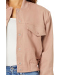 Woven Bomber Jacket with Pockets