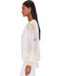 Double Ruffle Sleeve Blouse