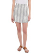 Tullulah Linen Mini Skirt - Stripe