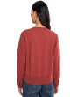 Long Sleeve Open Crew Neck Sweatshirt