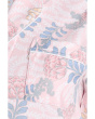 Plus Size Rose Gardens Notch Collar Girlfriend Pajama Set