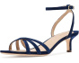 Kendyl Kitten-Heels Suede Sandals