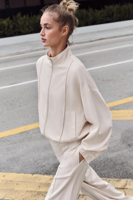 Zara Куртка-бомбер С ВЫСОКИМ ВОРОТОМ 498514129-712-1