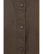 Organic Handkerchief Linen Mandarin Collar Short Sleeve Shirt
