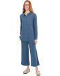 Long Sleeve Button Up Tunic