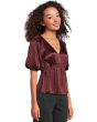 Kathleen Top- Unitedtex Stretch Satin