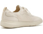 Super-Q Crystal-Trim Knit Slip-On Laced Sneakers