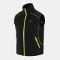Dunlop Мужская рабочая куртка Softshell с двусторонним рисунком Hi-Vis без рукавов