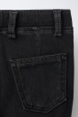 Zara ДЖИНСОВЫЕ ЛЕГГИНСЫ черного цвета