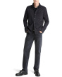 Wool Plaid Long Sleeve Shirt