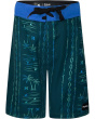 Palm Stripe Board Shorts (Little Kid)