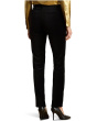 Petite Stretch Velvet Cropped Pants