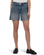 Hailey High-Rise Bermuda-Basic Raw Hem
