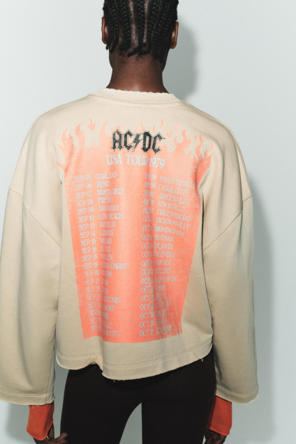Zara ТОЛСТОВКА AC/DC ® 522432301-710-2