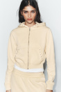 Zara ТОЛСТОВКА С КАПЮШОНОМ И ЗАКЛЕПКАМИ 506526033-725-2