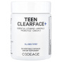 Codeage, Teen Clearface+, добавка для здоровья кожи лица подростков, 60 растительных капсул